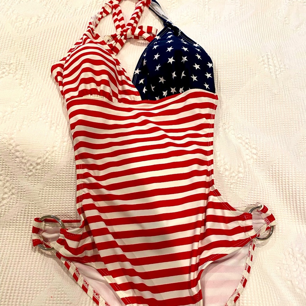 American flag Bathing suit
